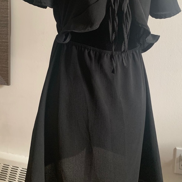 NWT PLT Cutout Frilly Tea Dress - Picture 2 of 3